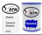 Preview: Mazda, Ceramic Metallic, 47A: 500ml Lackdose, von ATW Autoteile West.